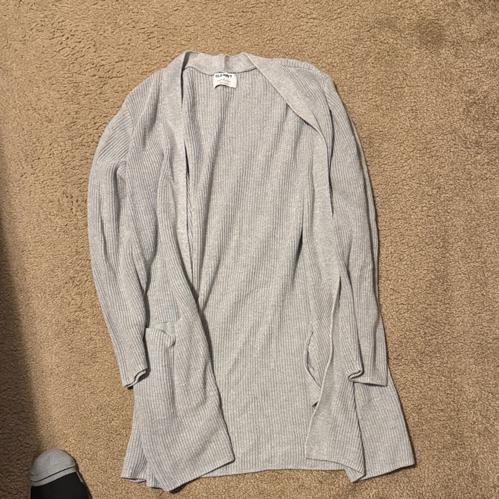 Old Navy Light Gray Women's Cardigan